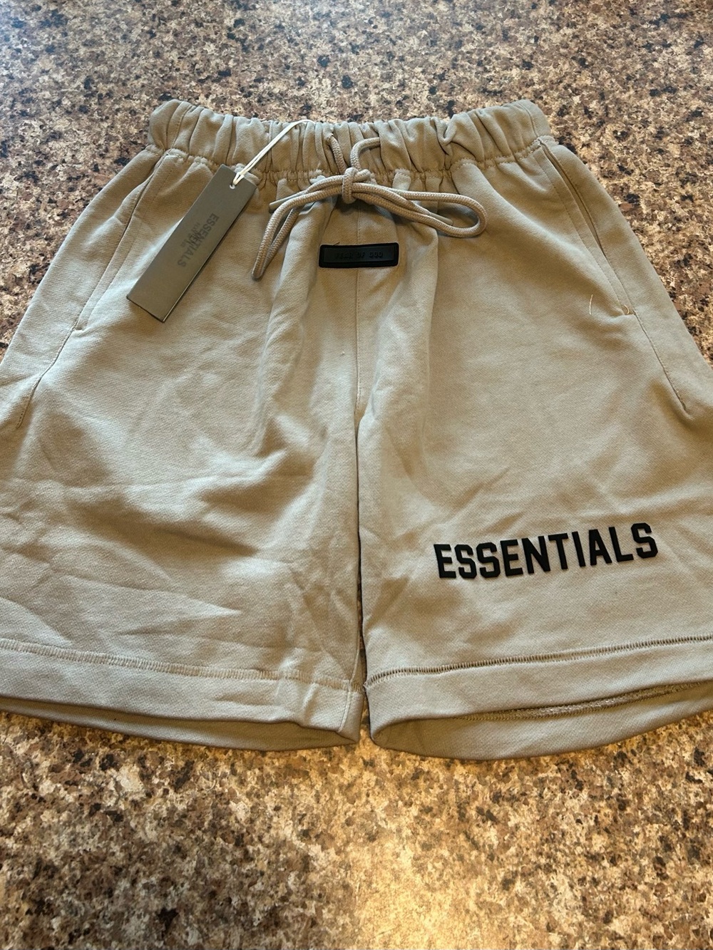 FOG Essentials Beige Shorts